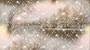 Зимний пейзаж. Снегопад. Новогодний футаж. Зимний футаж. Красивый футаж для видео.