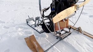 простые аэросани homemade snowmobile