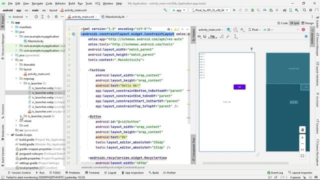 Android App development with kotlin | #part 4 | Basic things to know about Android studio смотреть онлайн