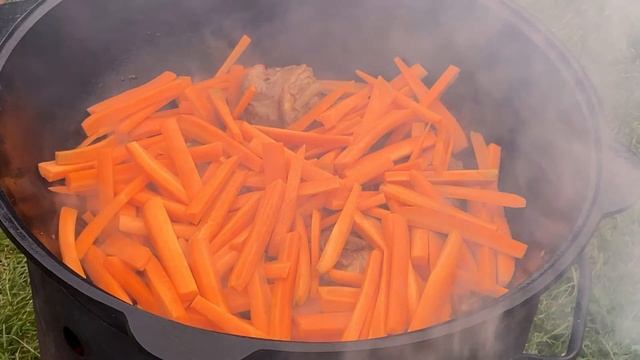 УЗБЕКСКИЙ ПЛОВ ПО-ФЕРГАНСКИ НАСТОЯЩИЙ В КАЗАНЕ! Как правильно приготовить смотреть онлайн