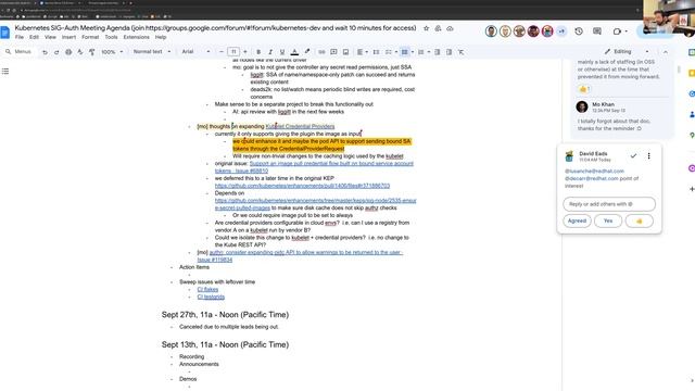 SIG-Auth Bi-weekly Meeting for 20231011 смотреть онлайн