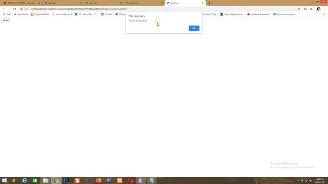 Pop -up Box&& Alert box in javascript &  || JavaScript for beginners in Hindi#04