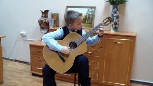 "На горе-то калина" обр.Л.Ивановой (гитара)