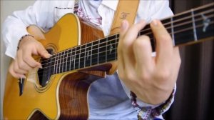 Pink Floyd - Another Brick In The Wall - Acoustic Fingerstyle Guitar (Kent Nishimura)
