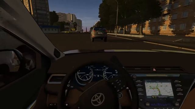 ЛЮТЫЙ КАЗАХ УСТРОИЛ ШАШКИ ПО ГОРОДУ НА CAMRY 70 В CITY CAR DRIVING + Руль LOGITECH G29 смотреть онлайн