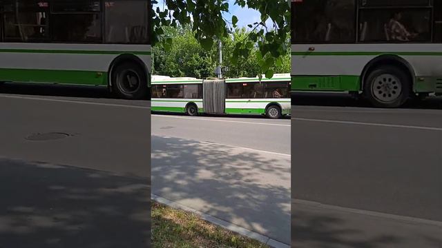 Старый автобус 90 на Метро Войковская. смотреть онлайн