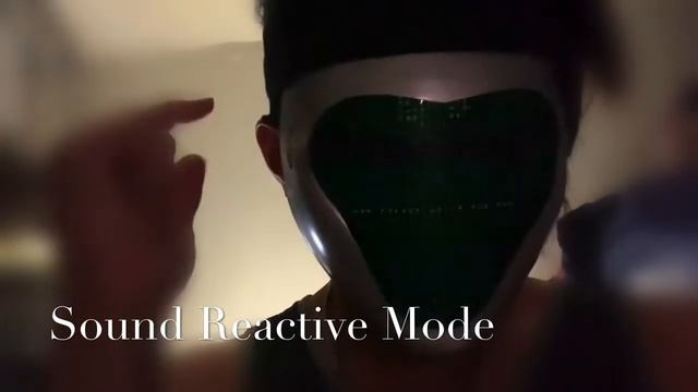 HUBOPTIC® Robot Electric FX Mask - NFS Mask / Duo Mode Sound Reactive Mask смотреть онлайн