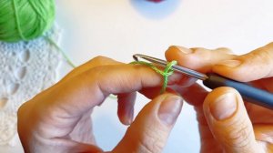 Первая петелька крючком