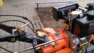 Мотоблок FORTE 1050 дизель 6 л.с. оранжевый minifermer.com
