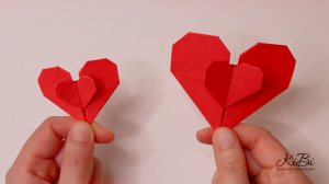 Валентинка Оригами Сердце | Поделки из бумаги своими руками | DIY
