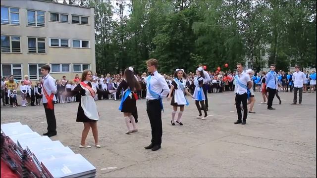 30/05/2016 Вальс выпускников СШ №8 смотреть онлайн