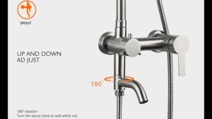 Обзор душевой системы Ledeme L72401