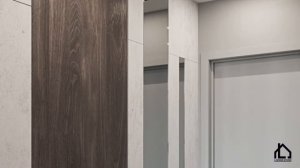 Интерьер двухкомнатной квартиры в современном стиле, ЖК Лайнер 50 кв.м