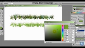 Quick Grass tutorial in photoshop