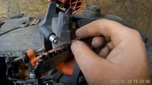 Как заточить цепь на бензопилу на станке для заточки пару хитростей