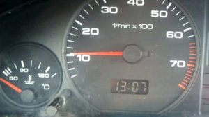 Audi 100 c4 холодные обороты