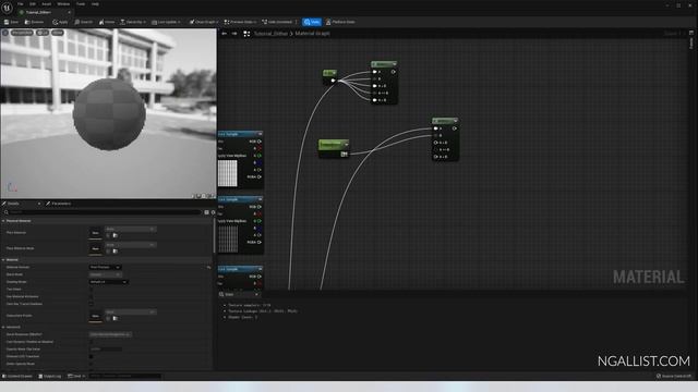 Retro Post Process Shader Unreal Engine 5 смотреть онлайн