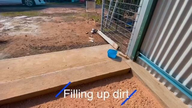 Carport Project Part6 | Front Border & Filling Up Dirt | Lizzy81 Dawkins смотреть онлайн