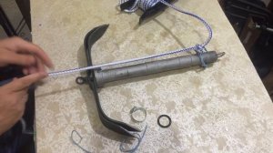 Как привязать якорь, чтоб легко отцеплять его от коряг.Якорь которому не страшны коряги