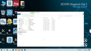 Xentry Passthru 2023.12 Mercedes-Benz Work J2534 Tatrix Openport2.0 VXDiag