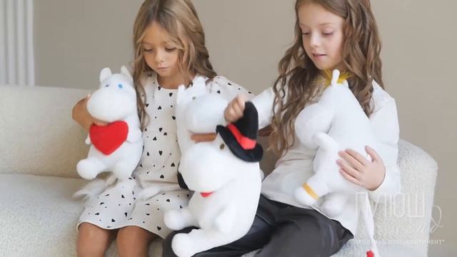 Мягкая игрушка Муми-тролль Муми-папа Moomin смотреть онлайн