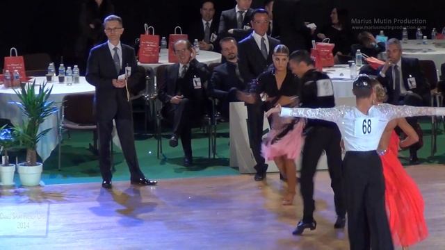 DSFO Megeve 2014 | PD LAT | Semi-Final Samba | Martino Zanibellato & Michelle Abildtrup смотреть онлайн
