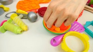 Повар Даник и Плей До пицца на Весёлой Кухне - Развивающее видео для детей  Play Doh Pizza