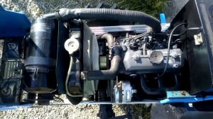 Японский мини-трактор Митсубиши