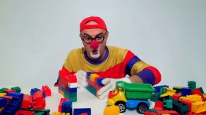 КЛОУН ДИМА - Грузовичок. Лего - Конструктор!