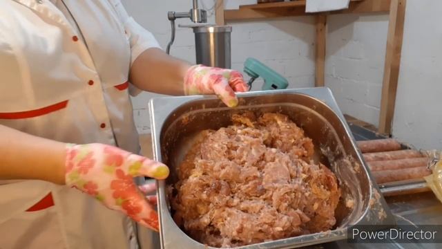 100% КРУЧЕ магазинной! КОЛБАСА ДОМАШНЯЯ из МЯСА смотреть онлайн