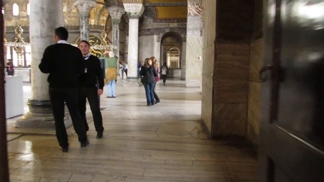 Айя София лестница на второй этаж Hagia Sophia stairs 2nd floor смотреть онлайн