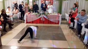 брейк данс на свадьбе