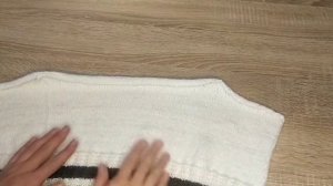 Тёплая туника спицами. Подробный мастер класс как связать кофту спицами.  Лёгким рисунком.