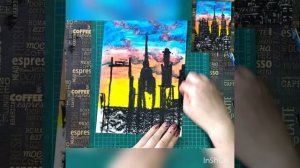 Рисуем масляной пастелью