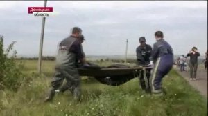 2014.07.19 РЕЙС MH-17 СБОР ОСТАНКОВ ПАССАЖИРОВ ПРОДОЛЖАЕТСЯ  «ВРЕМЯ»