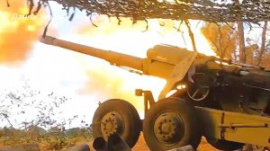 Боевая работа ополчения, пушка Гиацинт-Б