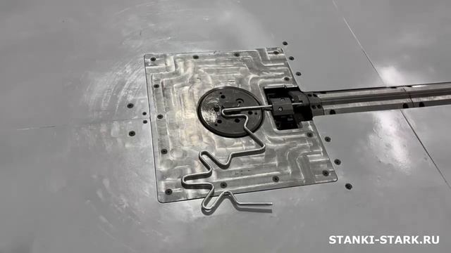 Производство декора. Проволокогиб чпу СТАРК CNC 2D.