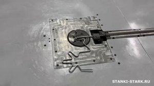 Производство декора. Проволокогиб чпу СТАРК CNC 2D.