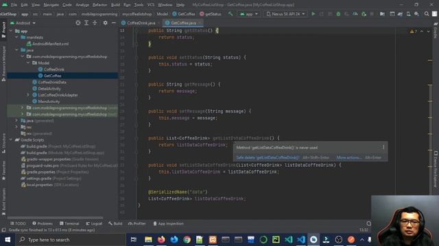 IK322 - Mobile Programming, Retrofit & REST API