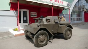 Бронемашина-разведчик Daimler Dingo Mk.2, выставка Моторы Войны, июль 2023