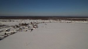 село Федово #russia #dji #fly #winter #cinematic #arkhangelskregion