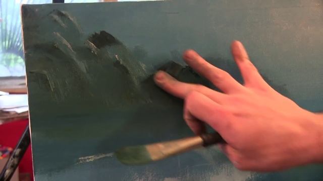 Уроки живописи, как написать море маслом ? смотреть онлайн