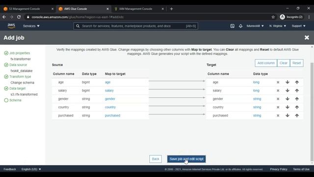 Running Spark transformation jobs using AWS Glue - AWS tutorial for absolute beginners (2021) смотреть онлайн
