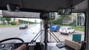 Разрыв по 11 - му | Троллейбус ЗиУ | Чебоксары