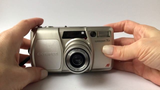 35mm film camera Olympus SuperZoom 76S смотреть онлайн