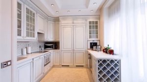 Современная кухня в пастельных тонах.Красивые светлые кухни.Стильные цветовые решения.Дизайн кухни.