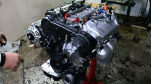 Galant 8 кузов EA5A ремонт двигателя 6A13. Часть 25-я.