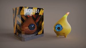 SCP 131 "каплеглазик" концепт интерактивной игрушки по мотивам SCP foundation