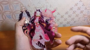 Акриловые фигурки, коллекция // #обзор #аниме #фигурка #акриловая #вау
