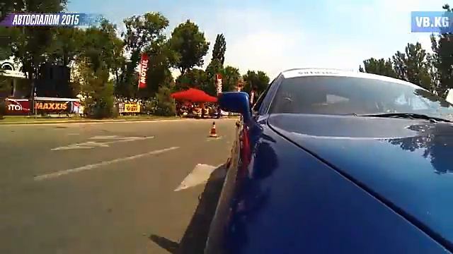 В Бишкеке прошел чемпионат по автослалому 2015 смотреть онлайн